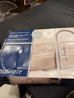 Brushed Stainless Pull-Down Kitchen Faucet - Brushed Nickel